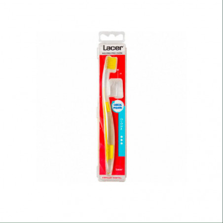 Lacer Cepillo Dental Adulto Cabezal pequeño Medio