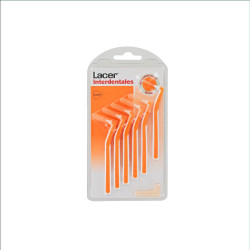 Lacer Cepillo Interdental Extrafino Suave Angular 6 unidades 0,5 mm.