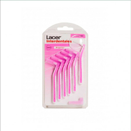 Lacer Cepillo Interdental Ultrafino Angular 6 unidades 0,45 mm.