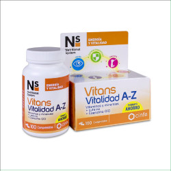 NS Vitans Vitalidad A - Z Formato Ahorro 100 comprimidos