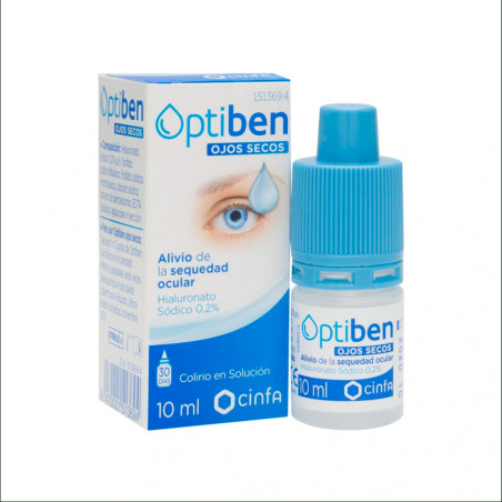 Optiben Ojos Secos Gotas 10 ml