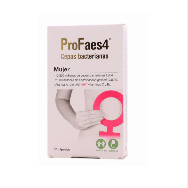 Profaes4 Cepas Bacterianas Mujer 30 cápsulas