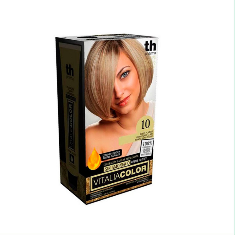 Th Pharma V-Color Coloración Capilar Permanente Color 10 Rubio Platino