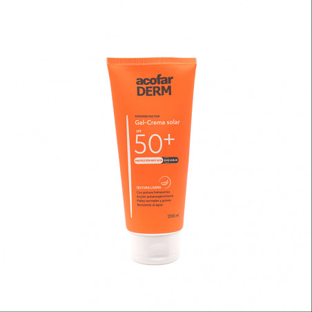 Acofarderm Fotoprotector Gel Crema SPF 50+ 200 ml