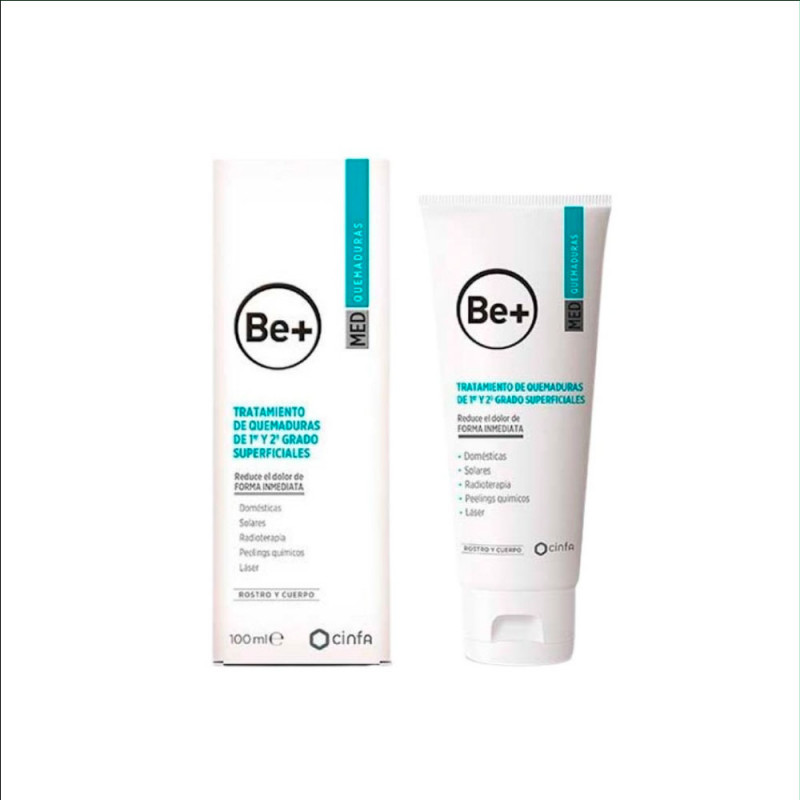 Be+ Tratamiento de Quemaduras de 1º y 2º Grado Superficiales 100 ml.