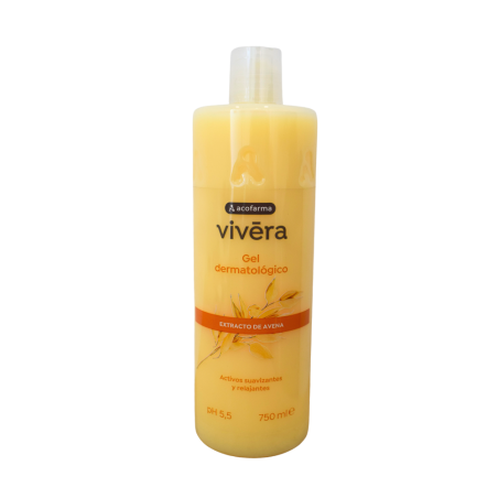 Acofarma Vivera Gel Dermatológico Extracto de Avena 750 ml