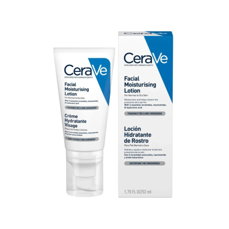 Cerave Loción Hidratante de Rostro 52 ml