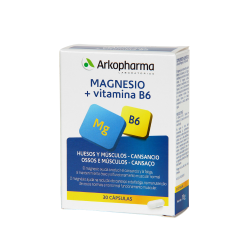 Arkopharma Magnesio y Vitamina B6 30 cápsulas