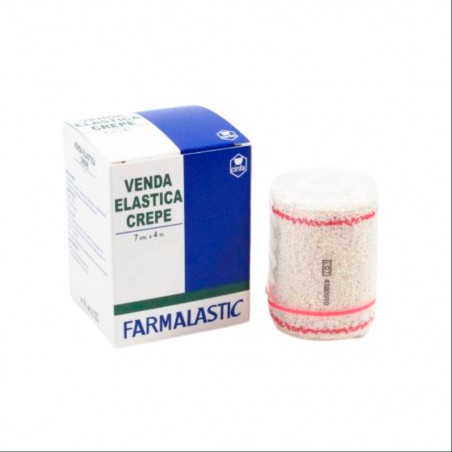 Farmalastic Venda Elástica Crepe 4 m x 5 cm